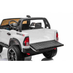 Elektrické autíčko - Toyota Hillux - nelakované - biele